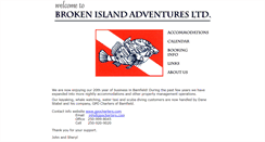 Desktop Screenshot of brokenislandadventures.com